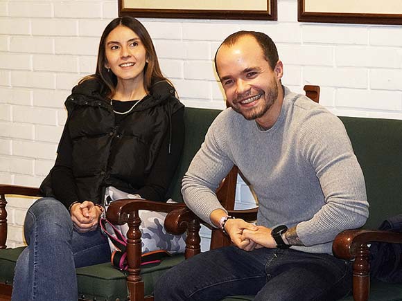 Alejandro Benzecry y Ana Pulido